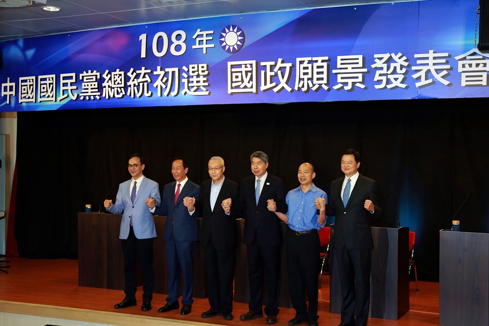 距離總統大選倒數194天，中國在台灣大選中扮演的角色，獲得國際關注。（國民黨提供）