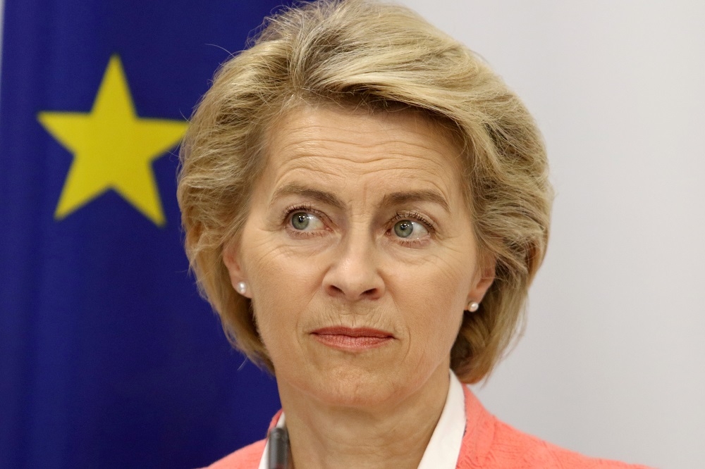 德國國防部長范德賴恩有望成為執委會首位女性領導人。（湯森路透）