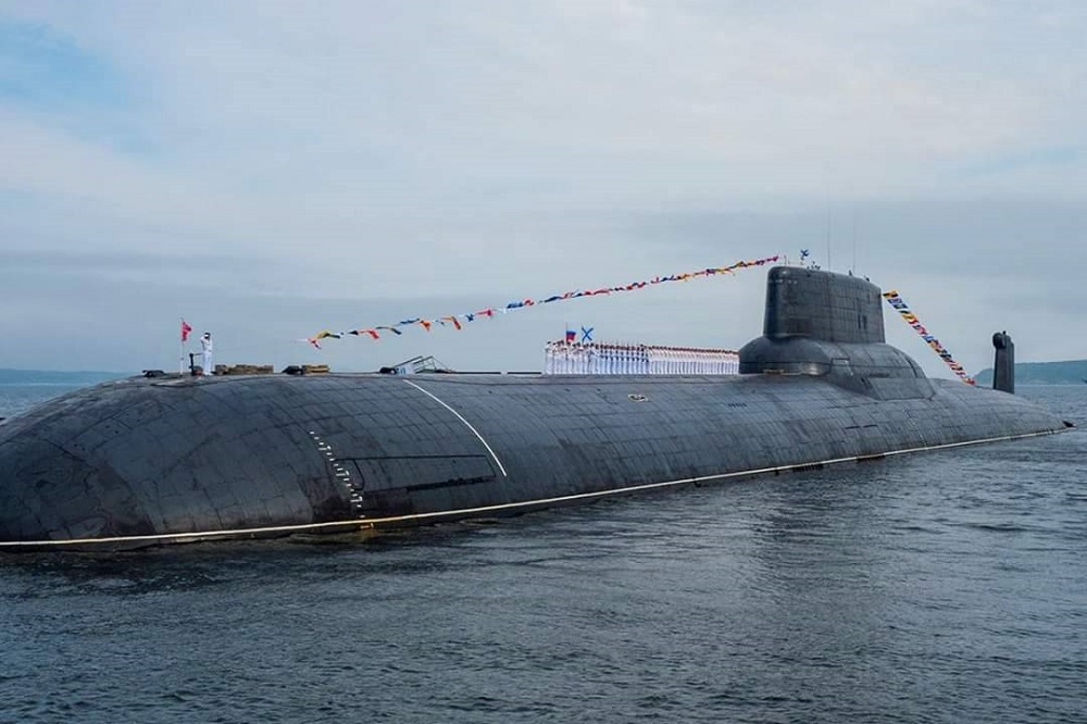 1日一艘海軍潛艇在俄國領海進行深海研究時起火，奪走14條人命。（取自俄羅斯國防部）