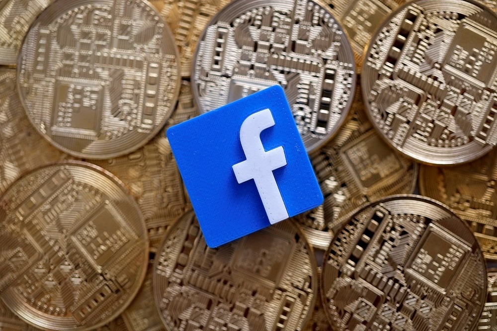 臉書先前也宣布將進軍虛擬貨幣。（湯森路透）