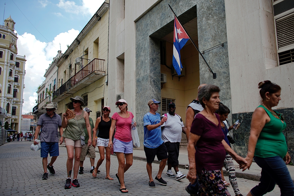 隨著川普加強對古巴的制裁，古巴旅遊業一落千丈。（湯森路透）