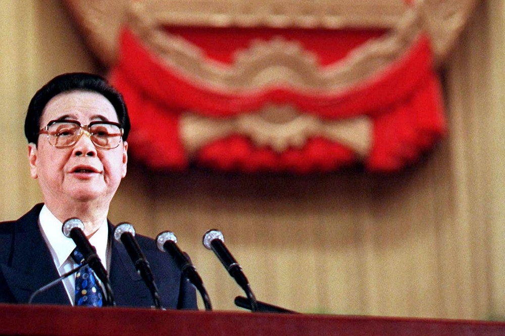 中國前總理李鵬22日晚間傳逝世，享壽90歲。（湯森路透）