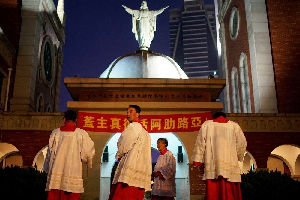 中國打壓境內宗教不遺餘力。（湯森路透）