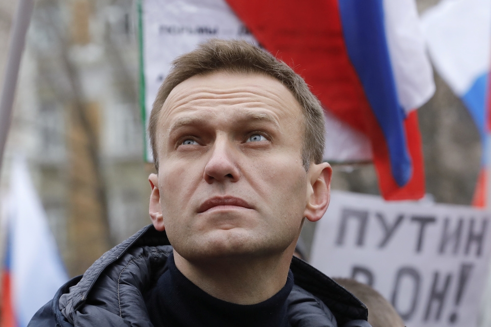 俄羅斯反對派領袖納瓦尼（Alexei Navalny）。（湯森路透）