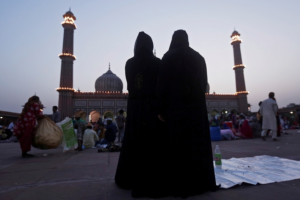 印度國會禁止穆斯林快速離婚的傳統習俗。（湯森路透）