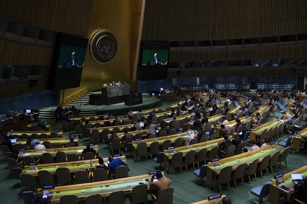 第74屆聯合國大會9月17日將開幕，我國致力參與，並避開政治敏感性，緊扣聯合國「永續發展」議題。（圖片取自聯合國官網）