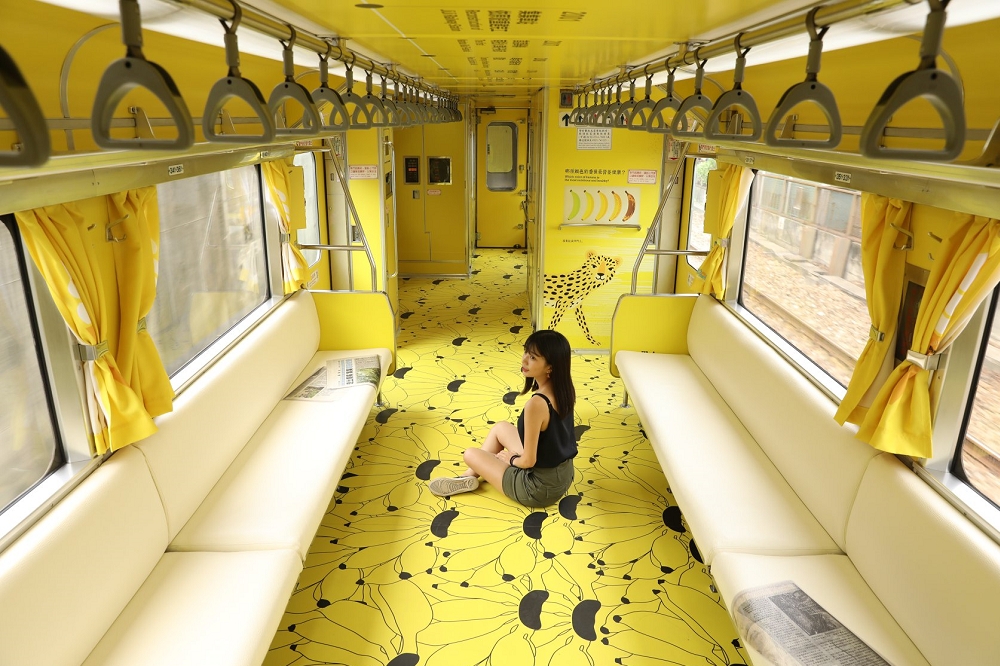 由設計師江孟芝所設計的「集集彩繪列車」爆石虎變花豹風波，在關閉臉書5日後，28日對外發出聲明。（圖片取自江孟芝臉書）