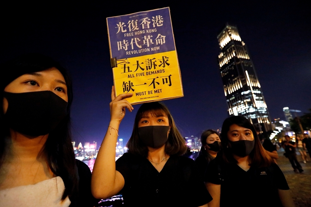 香港年輕人以死抗爭，是因為他們對國家失去信任。（路透社）