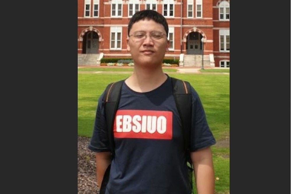 台灣交換生賴致愷赴美國阿拉巴馬州的奧本大學就讀，至今失聯已約17天。（取自wrbl.com）