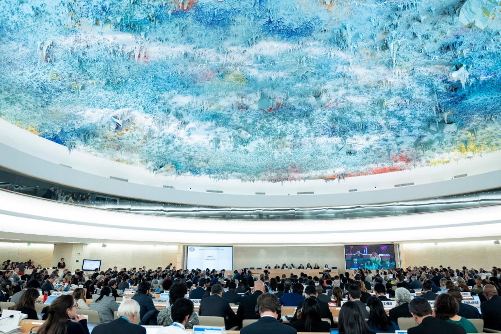 聯合國人權理事會第42次會議將於9月9日至27日舉行，預料下週開始的會議也將重點討論香港最新情勢。（取自UN Human Rights Council臉書）