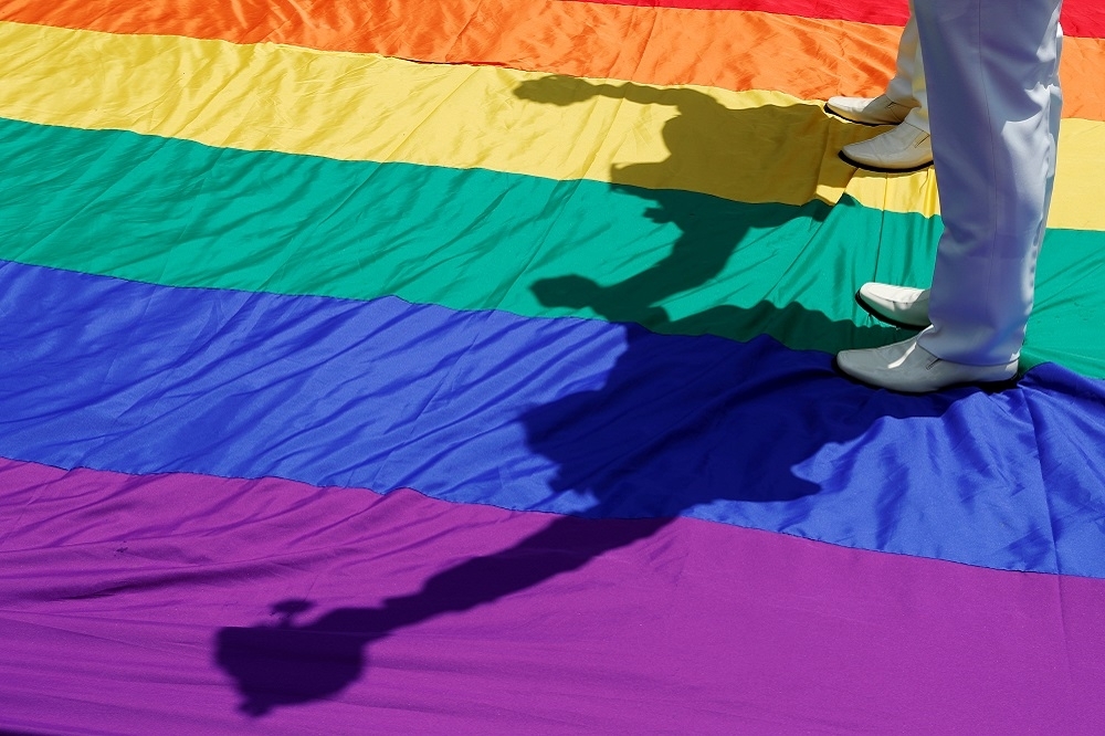 因為迷信宗教，亞洲許多國家，包括台灣的基督徒還以為同性戀可以靠宗教力量改變。（湯森路透）