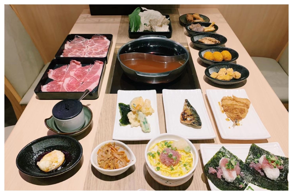 日本最大和食餐廳 和食さと 插旗台中金典綠園道 火鍋加90 種日本料理吃到飽600 元有找 上報 生活