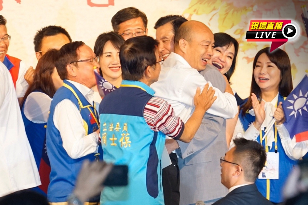 國民黨主席吳敦義，15日出席台商聯誼活動。（張哲偉攝）