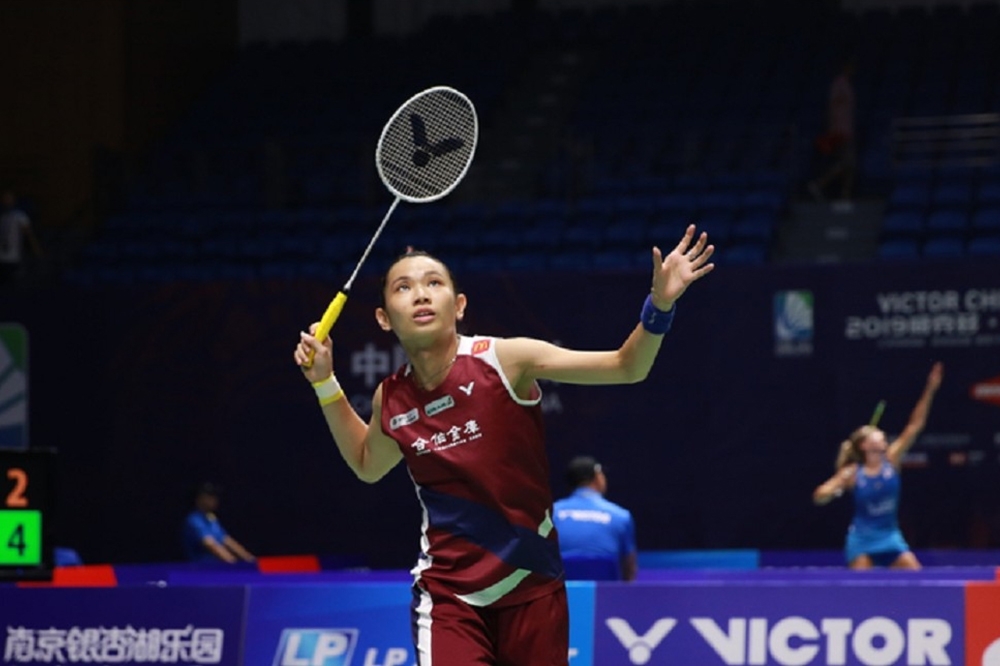 羽球國手戴資穎在中國羽球女單公開賽挺進8強，將爭取追平個人2016年4強的中國賽最佳成績。（取自戴資穎臉書）