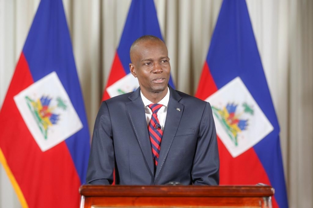 原訂出席聯合國大會的海地總統摩伊士本來允諾發言支持台灣，卻因國內動亂取消行程，改由外長出席。（取自Président Jovenel Moïse推特）