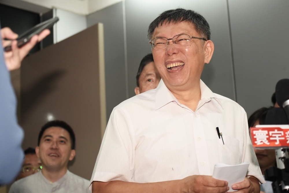 總統府發言人林鶴明7日表示，當年在面對抹黑柯文哲的MG149案時，沒有一個人能笑一笑就好。（資料照片／蔣銀珊攝）