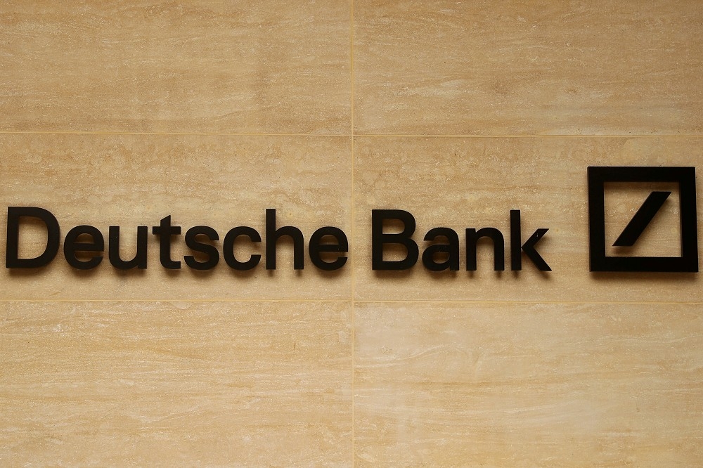 德意志銀行內部文件顯示他們靠送禮等方式經營中國業務。（湯森路透）