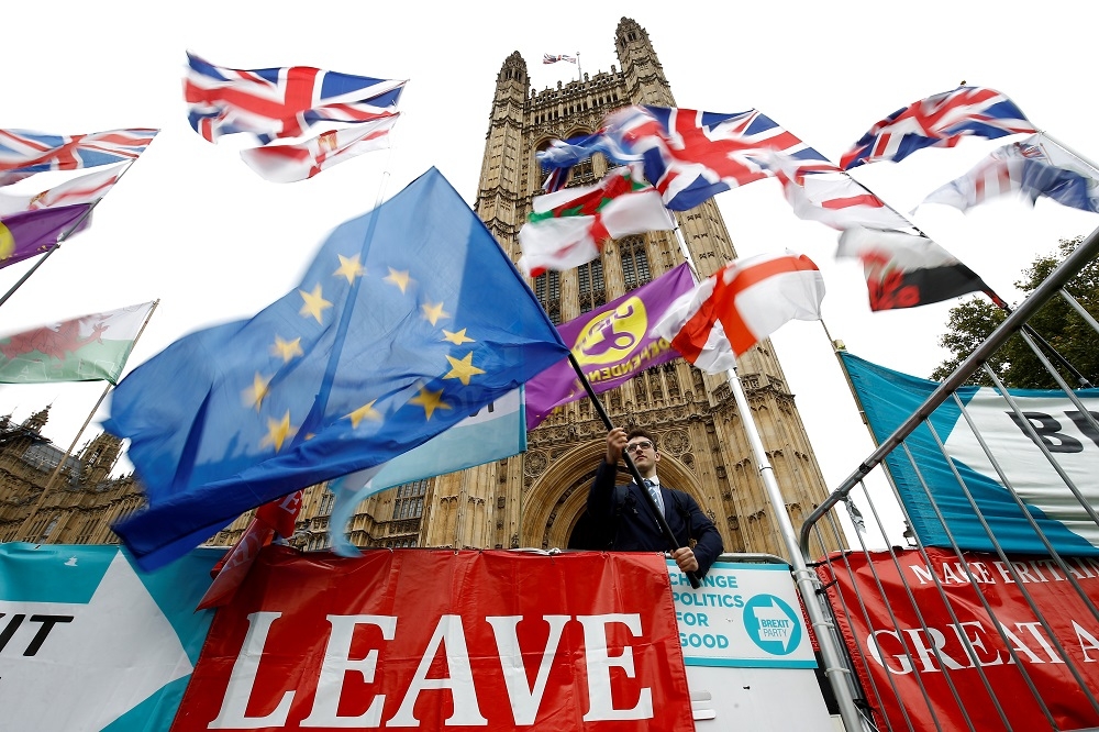 歐盟擬同意英國延後脫歐3個月。（湯森路透）