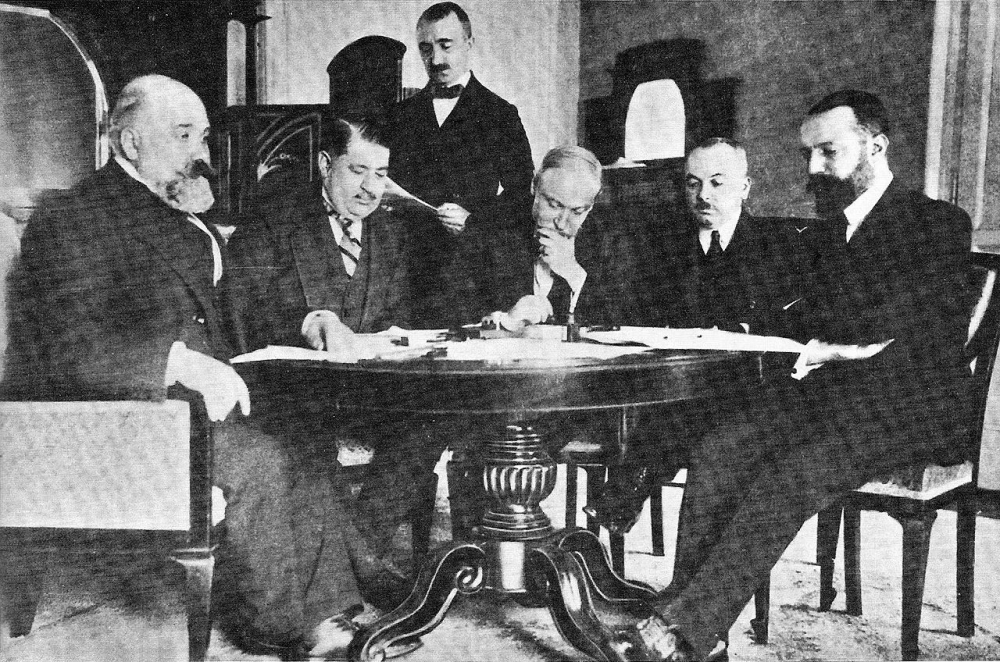 洛桑條約（法語：Traité de Lausanne），又稱洛桑和約，是土耳其與協約國之間在1923年7月24日於瑞士洛桑簽訂的一份條約。（圖片摘自維基百科）