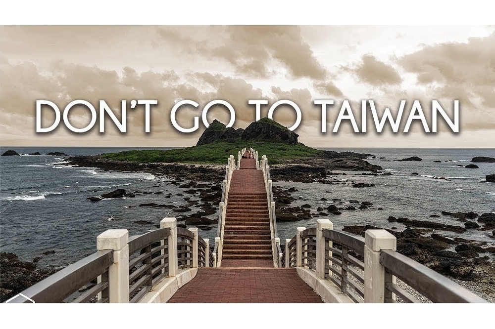 法國導演Tolt作品《不要去台灣》，3分鐘影片暗藏別來台灣的原因，點閱次數已破130萬。（取自「Tolt around the world」YouTube）