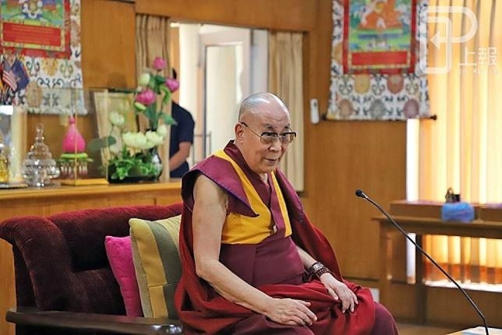 第14世達賴喇嘛。（攝影：羅佳蓉）