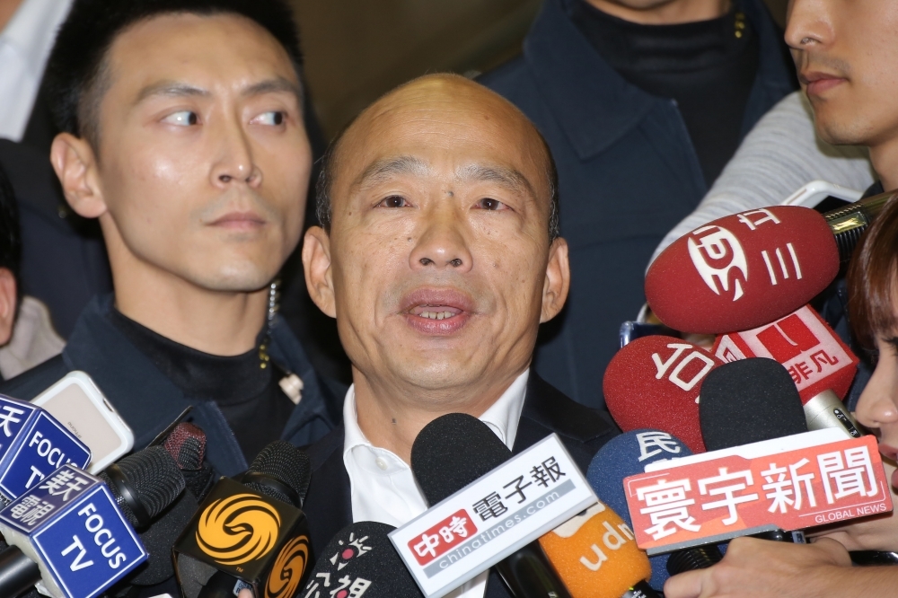 針對中國共諜對韓國瑜的指控，他怒氣表示，NCC只為民進黨服務，質疑主委瀆職，意圖使人不當選。（資料照片／王侑聖攝）