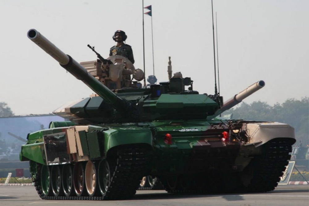 印度現役的T-90S坦克。（圖片取自印度陸軍）