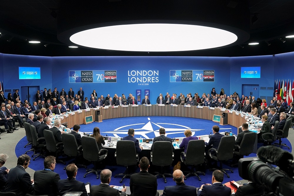 北大西洋公約組織成立70周年，29個成員國領袖齊聚英國倫敦的峰會。（湯森路透）