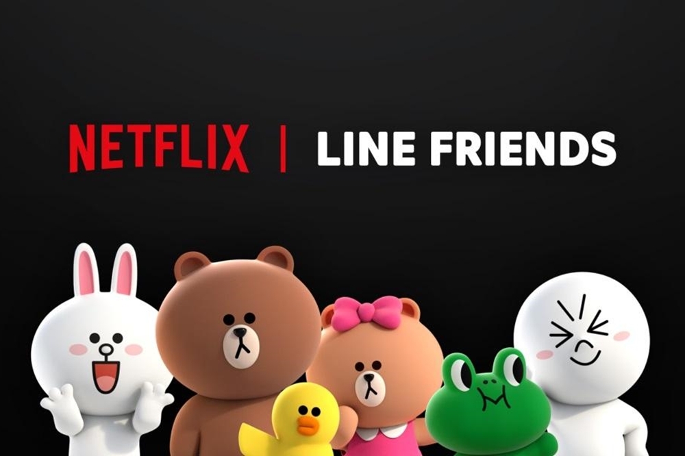 Netflix將與 LINE FRIENDS 攜手打造原創動畫影集（Netflix提供）

