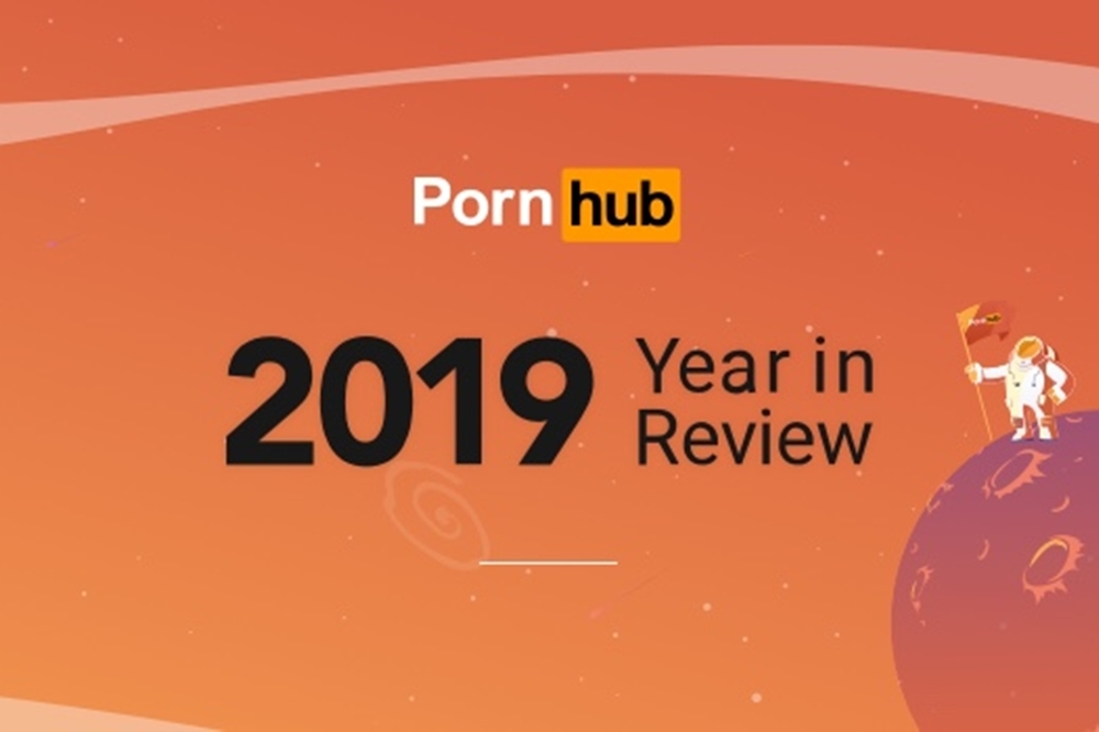全球最大的成人影音網站Pornhub日前公布2019年度報告（圖片取自Pornhub INSIGHTS）