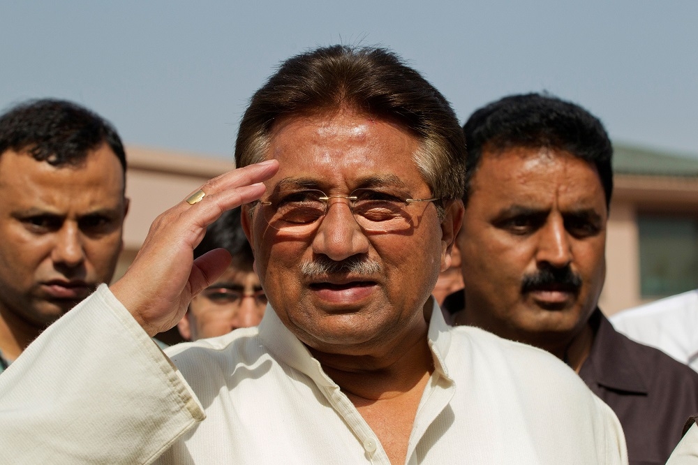 巴基斯坦前強人總統穆沙拉夫（Pervez Musharraf），於2001年至2008年間擔任巴國領導人。（湯森路透）