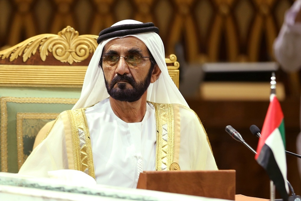 阿聯酋總理穆罕穆德親王（Sheikh Mohammed bin Rashid Al Maktoum）。（湯森路透）