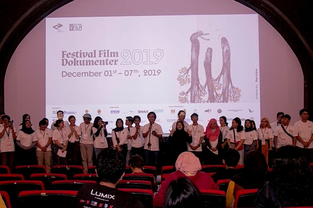 印尼日惹FFD紀錄片影展（Festival Film Dokumenter）（作者提供） 