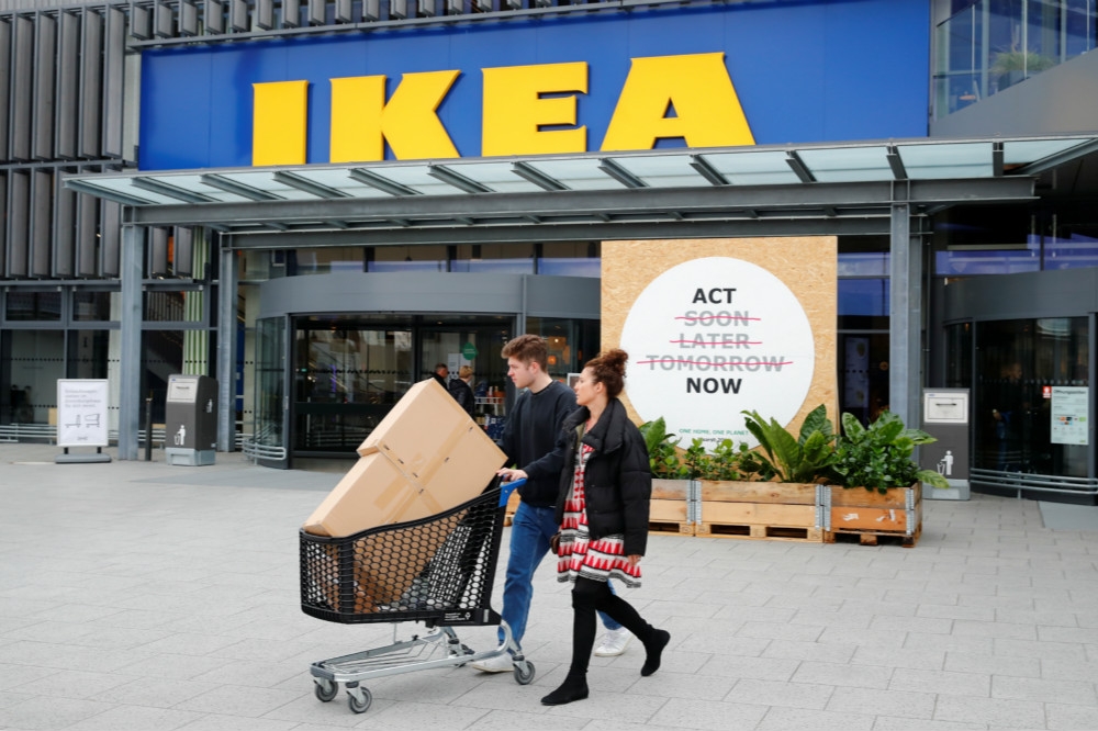 來自瑞典的知名家具大廠IKEA，一度陷入旗下櫥櫃安全疑慮。（湯森路透）