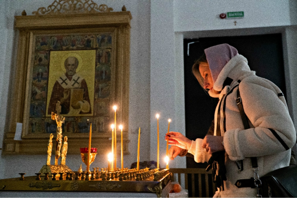 由於曆法紀年不同、東正教徒在每年1月7日慶祝耶誕節。（湯森路透）