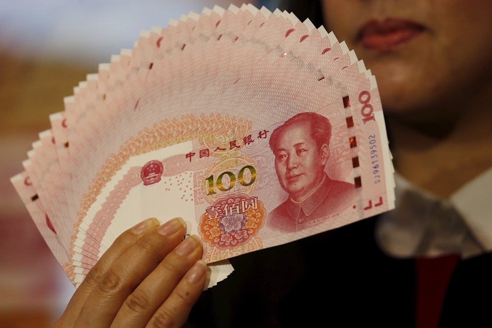 美國財政部將中國移出匯率操縱國名單。（湯森路透）