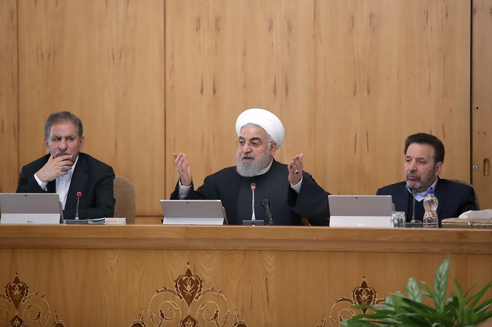 伊朗總統魯哈尼表示，伊朗目前已提煉出比2015年核協議之前，更多的濃縮鈾。（湯森路透）