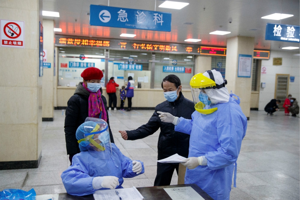 武漢肺炎疫情持續擴大傳播，如今連西藏都傳出疑似病例。（湯森路透）