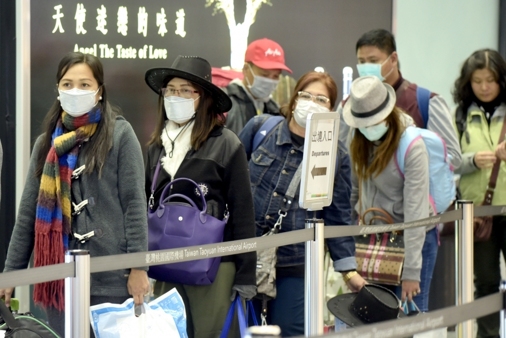 因應武漢肺炎疫情，越南暫停所有往返中國、香港、澳門和台灣的班機。（張哲偉攝）