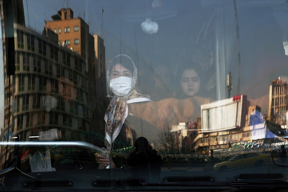 伊朗感染武漢肺炎的死亡人數上升至77人，成為中國境外疫情最嚴重的國家。（湯森路透）
