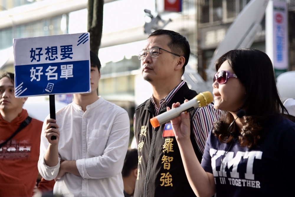 據了解，國民黨革命實踐研究院長林火旺將去職，新院長人選內定由前總統府副秘書長、北市議員羅智強接任。（資料照片／蔣銀珊攝）