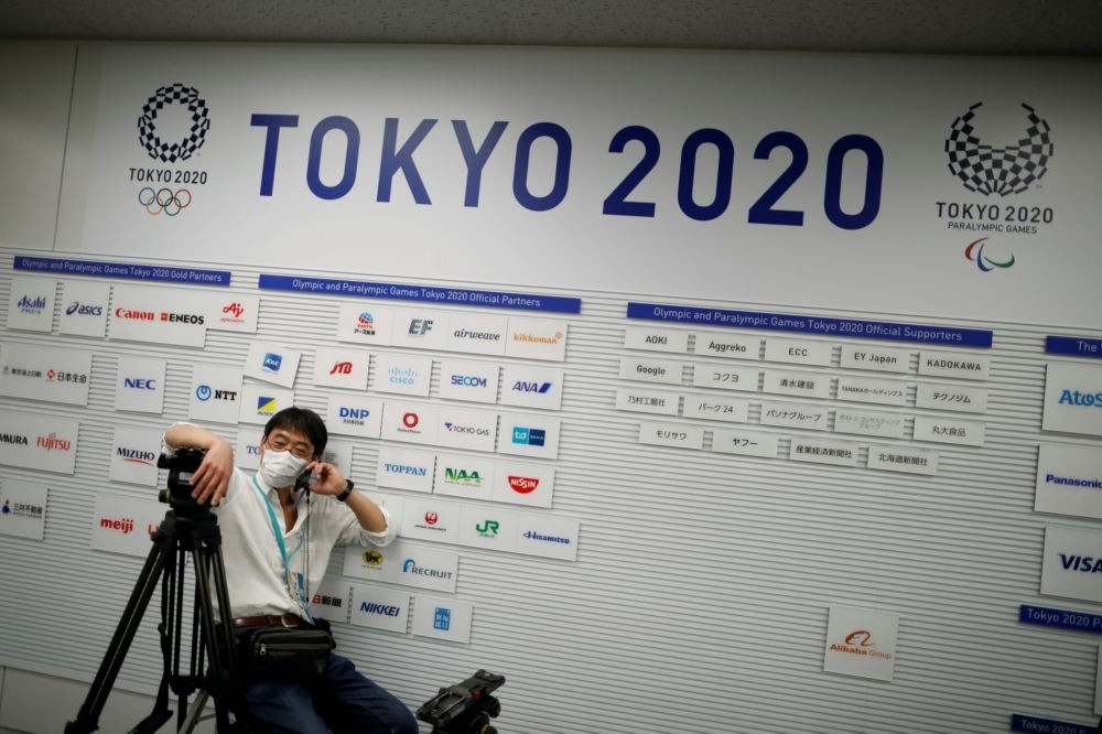 日本東京2020年夏季奧運會確定延後舉行。（湯森路透）