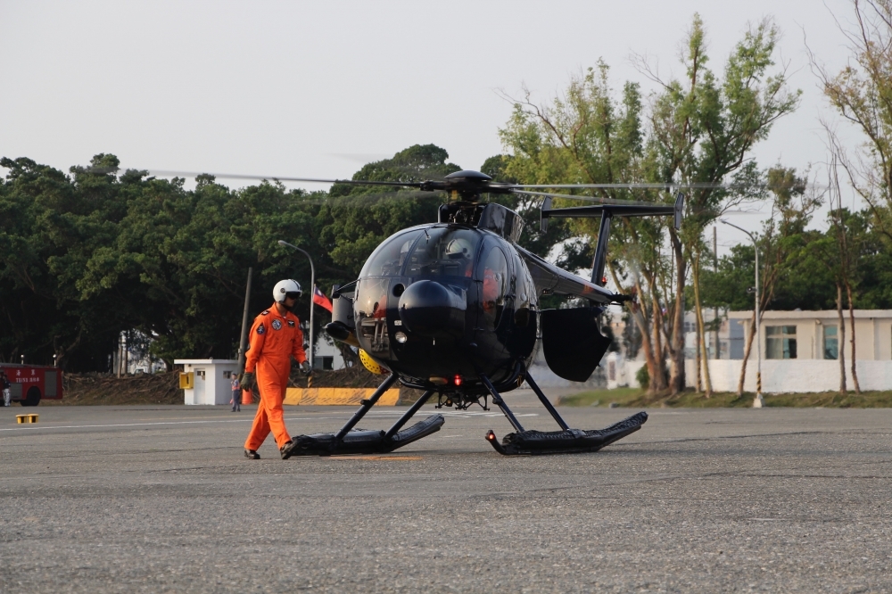 海軍現階段規劃汰除現有的8架MD500直升機，但由於該機型仍在持續生產，民間用途廣泛，直接報廢略嫌浪費。（資料照片／李隆揆攝）