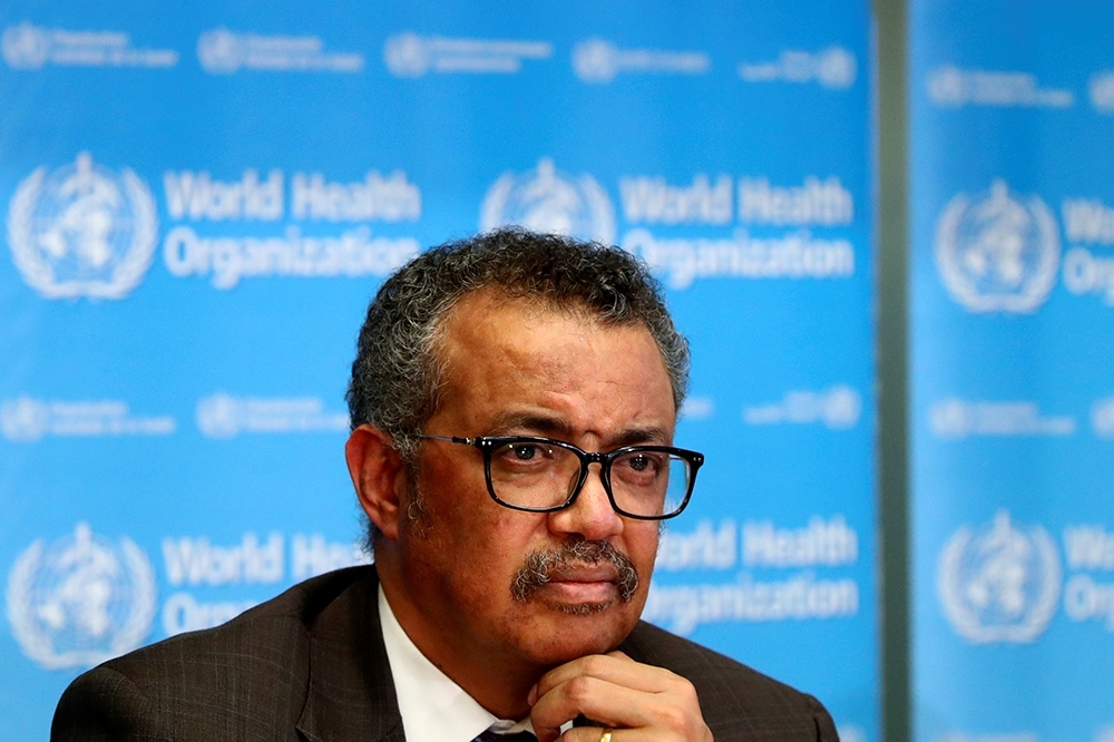 譚德塞在擔任衣索匹亞衛生部長期間已經有一再掩蓋該國霍亂疫情的前科。（湯森路透）