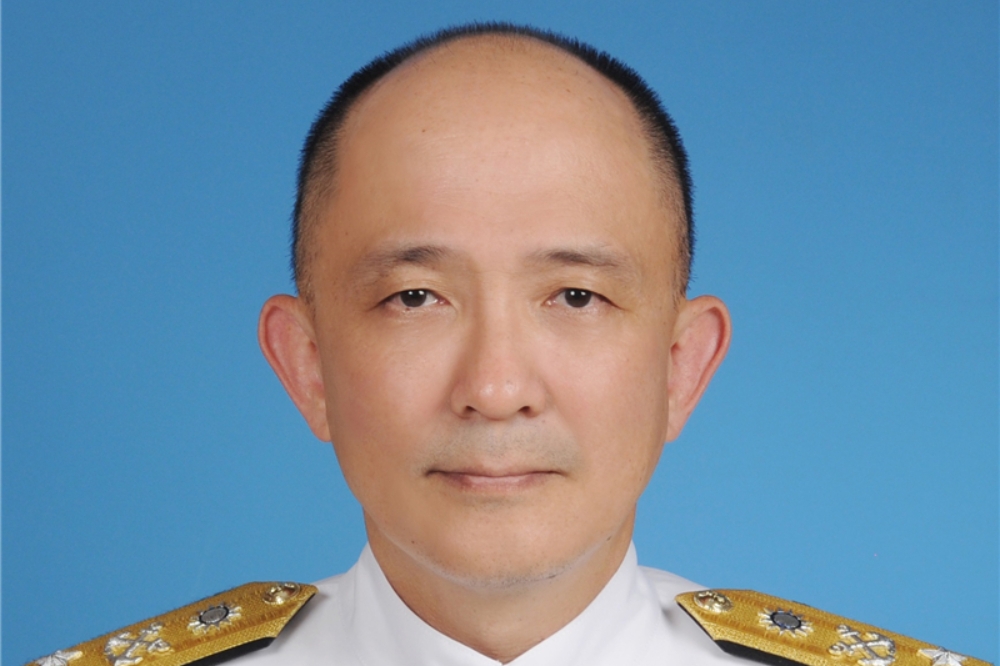 國防部在23日的記者會宣布，由海軍副司令唐華暫代高嘉濱艦隊指揮官的職位。（取自海軍官網）