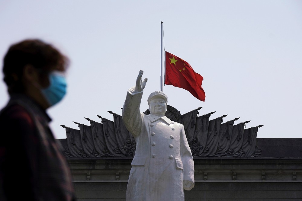 中國現在面臨89天安門事件後最大國際反中情緒。（湯森路透）