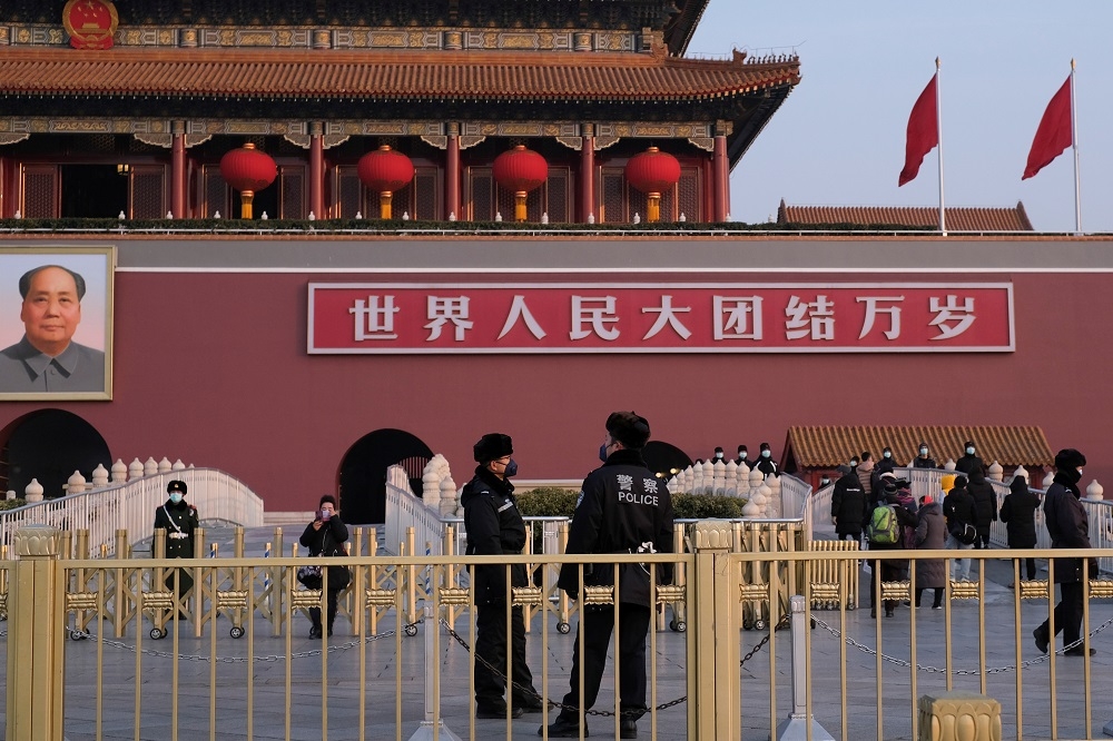 中國政府於2013年提出網格化管理，藉此強化對一般社區民眾的管控。（湯森路透）
