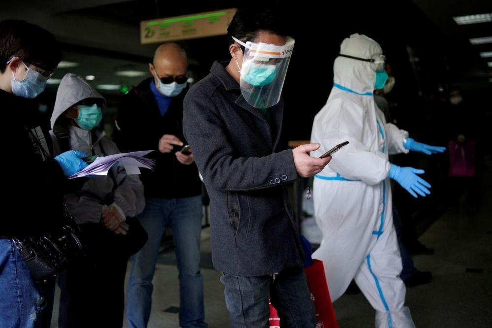 中國湖北省武漢市疫情再起，防疫指揮部已緊急發布緊急通知，進行全員篩檢。（湯森路透）