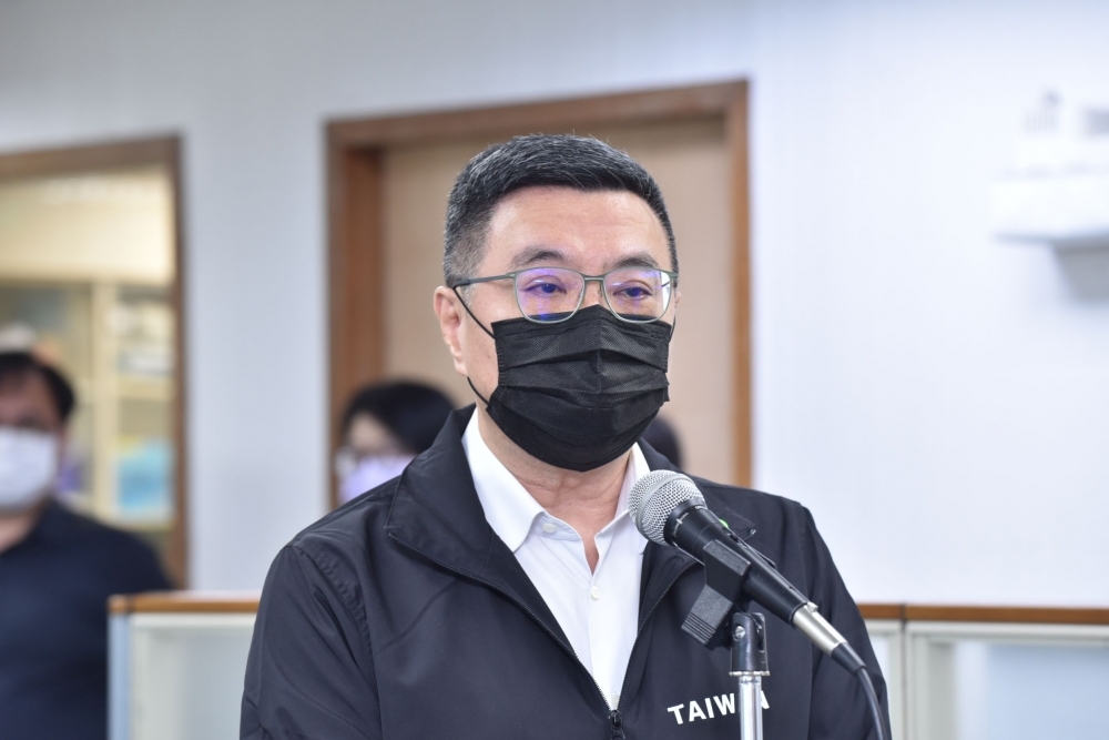 民進黨台北市黨主委選舉爭議不斷，主席卓榮泰13日最後一次主持中常會，卻無法劃下完美句點。（楊約翰攝）