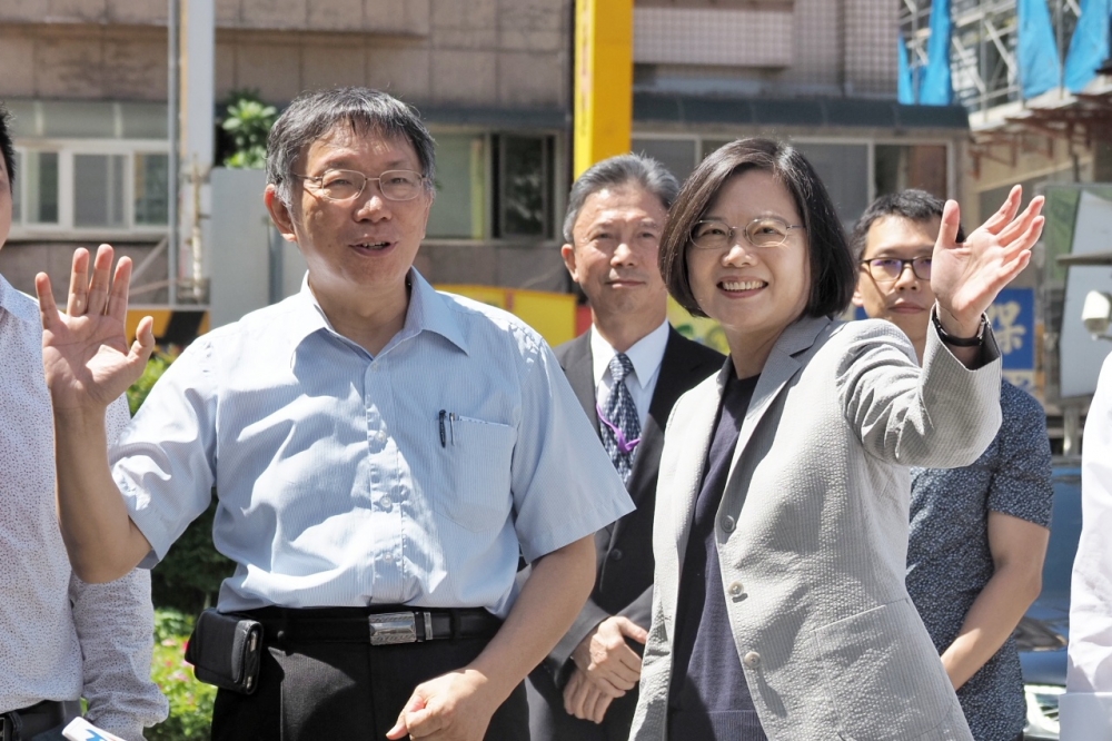 台北市長柯文哲20日將出席總統蔡英文就職典禮。（資料照片／張家銘攝）